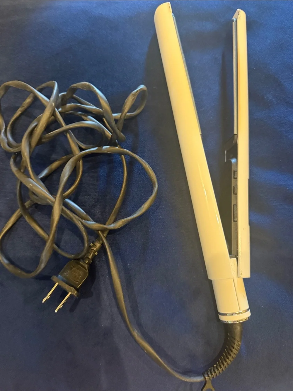 White Ceramic Flat Iron Hair Straightener